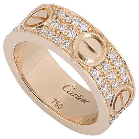 cartier rings love|cartier love ring price list.